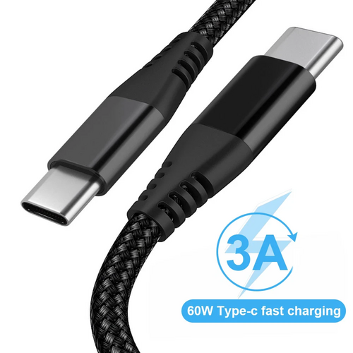 Cable USB-C a USB-C Reforzado de Carga y Datos