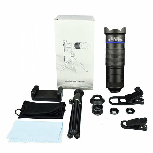 Kit de Lente 36X para Celular con Trípode