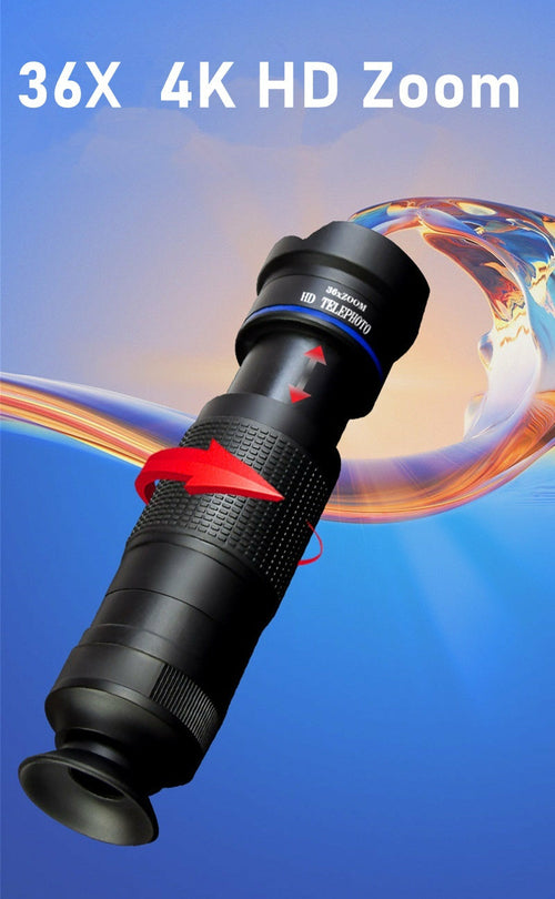 Kit de Lente 36X para Celular con Trípode