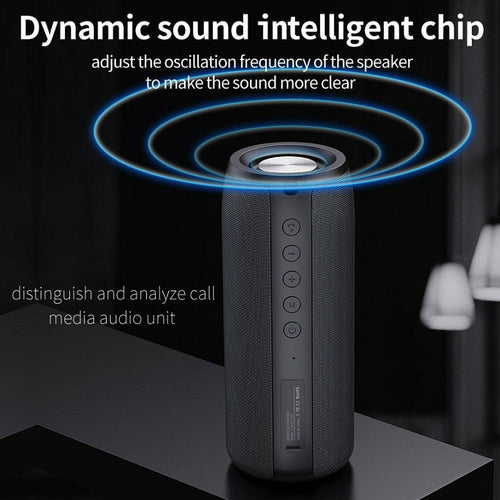 Parlante Bluetooth con Subwoofer Sumergible 360°