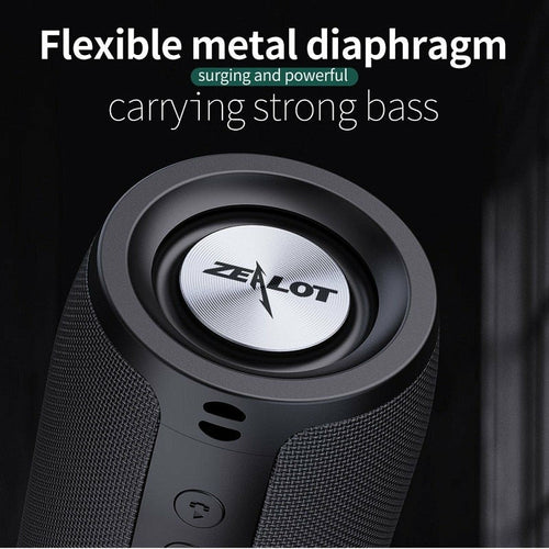 Parlante Bluetooth con Subwoofer Sumergible 360°