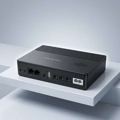 Mini UPS de Respaldo 12V | Batería de Emergencia para Router y Mini PC