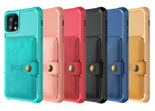 Funda Cartera Magnética 360° para iPhone