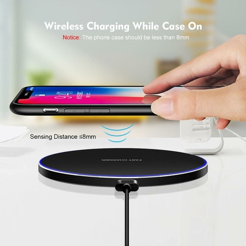 Cargador Inalámbrico Rápido 30W Dragon W9